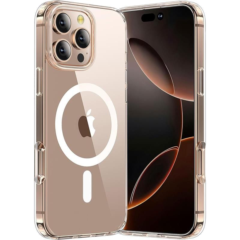 Tech-Protect TP Flex MagSafe vāciņš Apple iPhone 16 Pro Max, caurspīdīgs