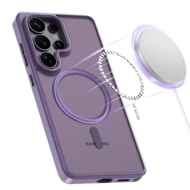 Tech-Protect Magmat MagSafe vāciņš Samsung Galaxy S26 Ultra, matēts kobalta violets
