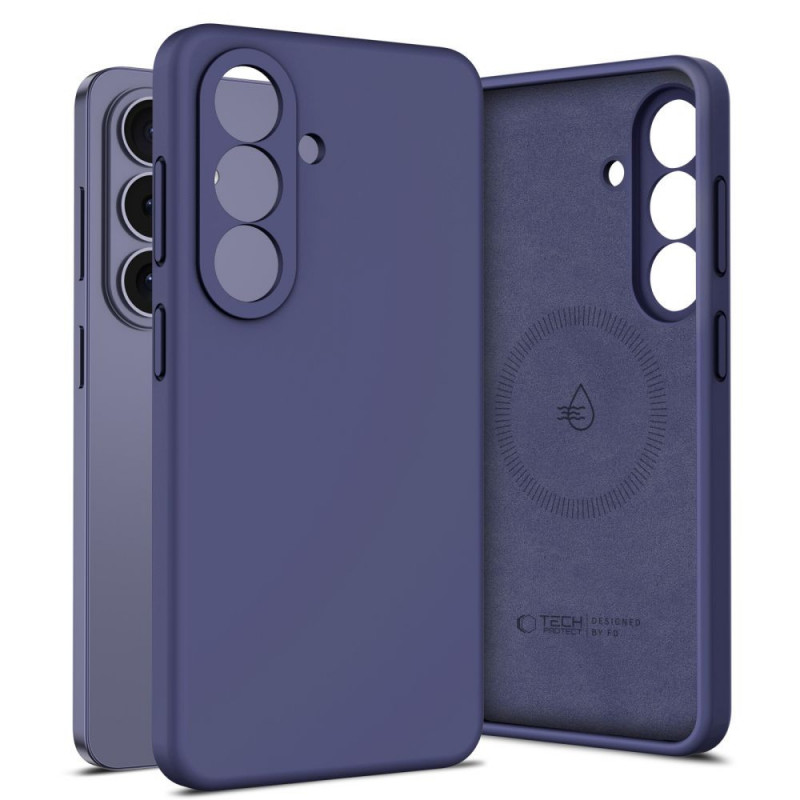 Tech-Protect Silicone MagSafe vāciņš Samsung Galaxy S26, Cobalt Violet