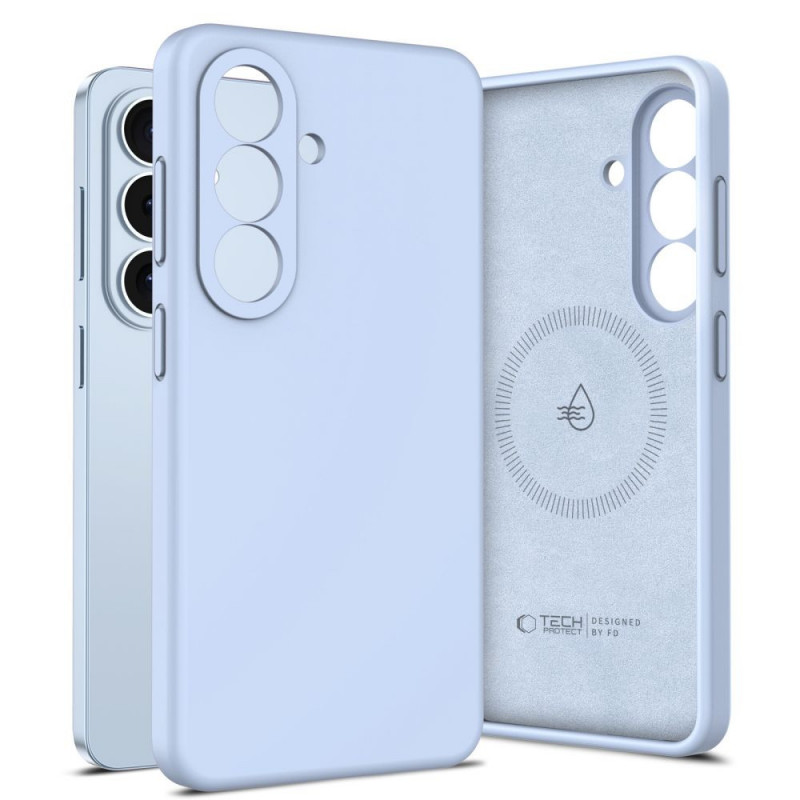 Tech-Protect silikona MagSafe vāciņš Samsung Galaxy S26, Sky Blue