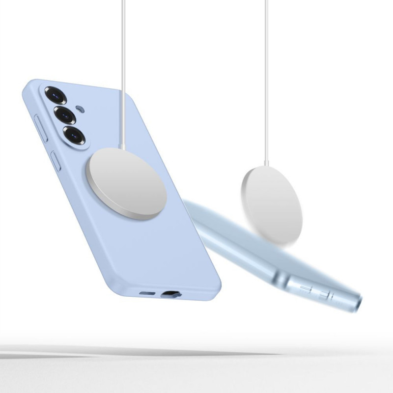 Tech-Protect silikona MagSafe vāciņš Samsung Galaxy S26, Sky Blue
