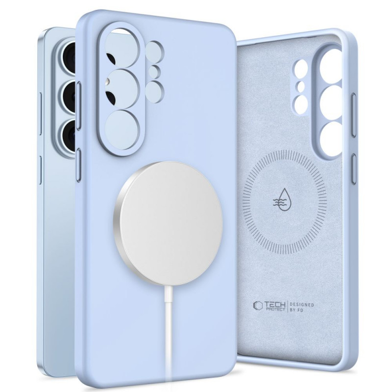 Tech-Protect silikona MagSafe vāciņš Samsung Galaxy S26 Ultra, Sky Blue