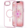 Tech-Protect Magmat MagSafe vāciņš Apple iPhone 16e / 17e, Soft Pink/caurspīdīgs