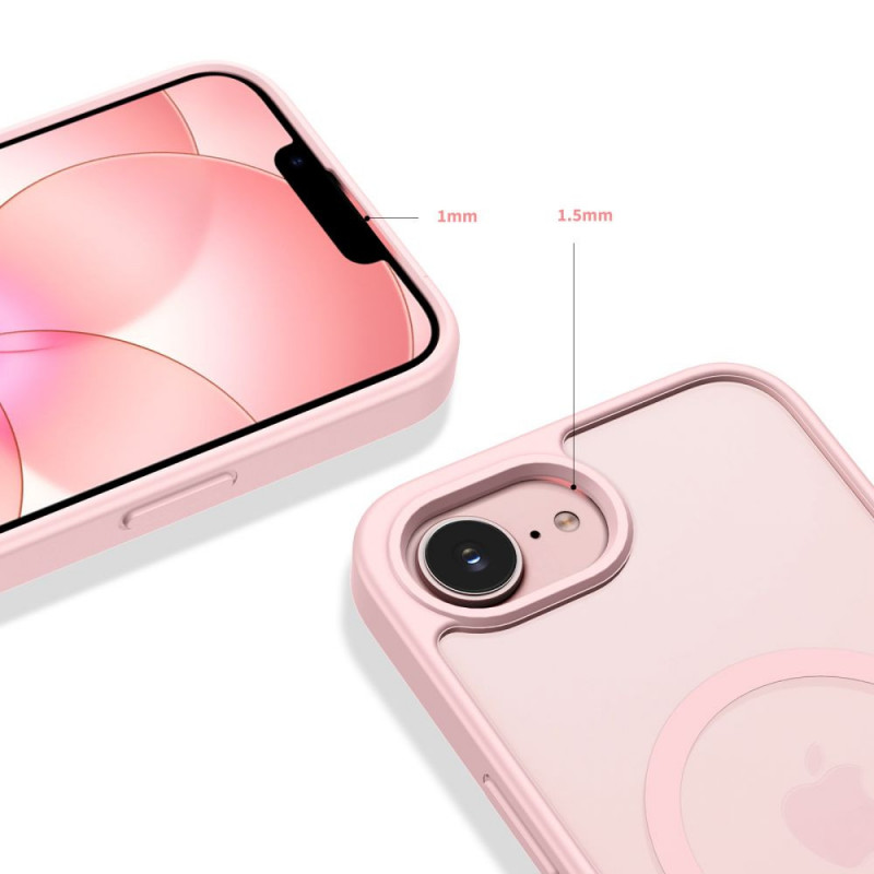 Tech-Protect BasicMag MagSafe vāciņš Apple iPhone 16e / 17e, matēts gaiši rozā