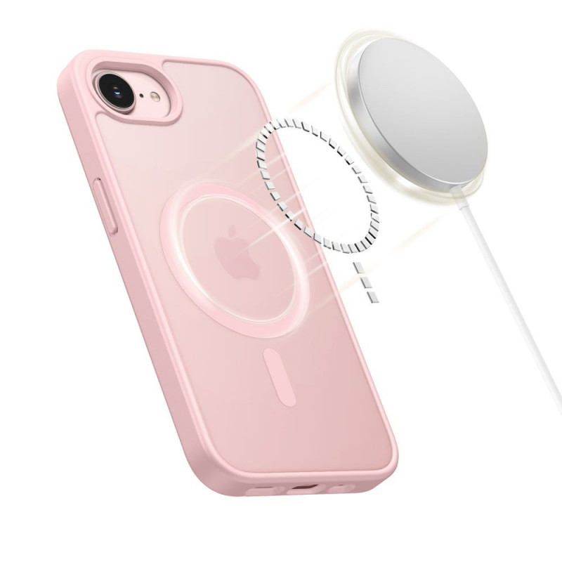 Tech-Protect BasicMag MagSafe vāciņš Apple iPhone 16e / 17e, matēts gaiši rozā
