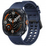 Tech-Protect Silicone Air siksniņa Samsung Galaxy Watch Ultra 1 / 2 (2024-2026) 47 mm, Navy Blue