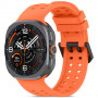 Tech-Protect silikona Air siksniņa Samsung Galaxy Watch Ultra 1 / 2 (2024-2026) 47 mm, Tangerine Orange