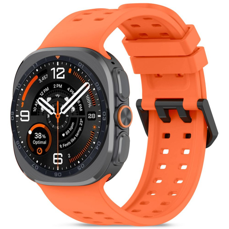 Tech-Protect silikona Air siksniņa Samsung Galaxy Watch Ultra 1 / 2 (2024-2026) 47 mm, Tangerine Orange