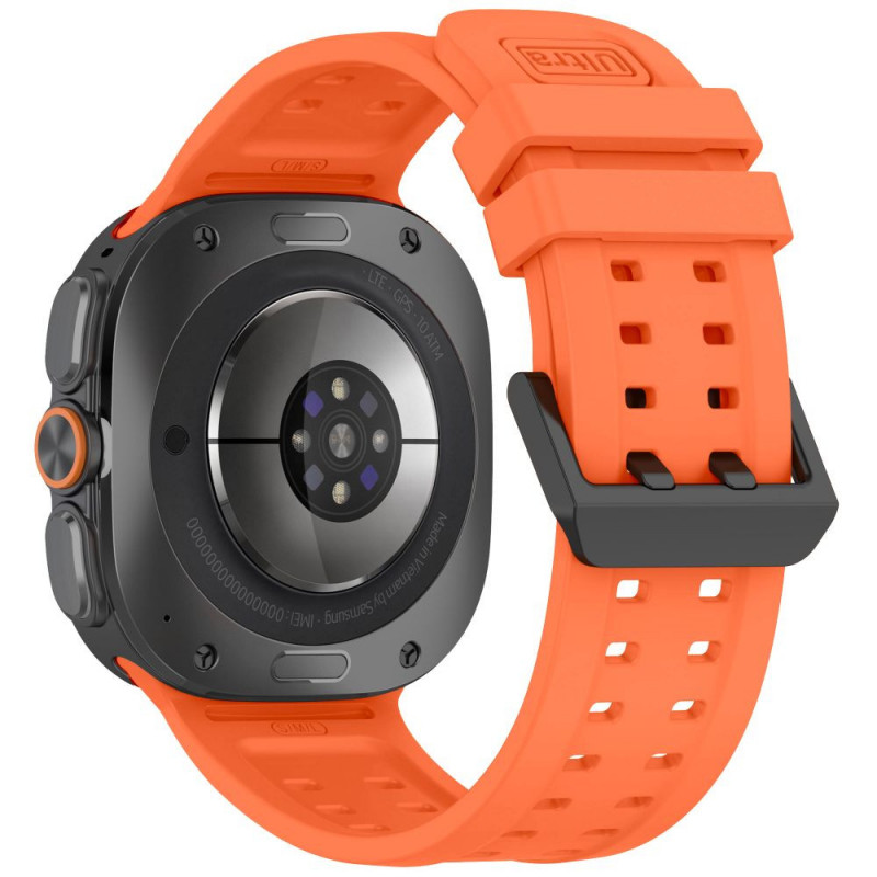 Tech-Protect silikona Air siksniņa Samsung Galaxy Watch Ultra 1 / 2 (2024-2026) 47 mm, Tangerine Orange