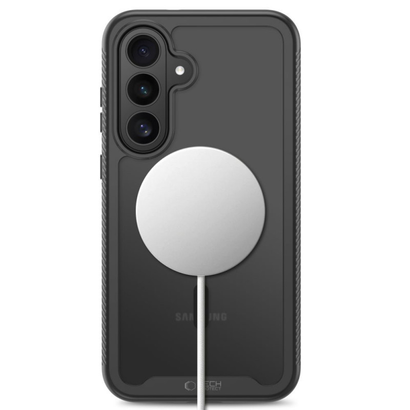 Tech-Protect Defense MagSafe vāciņš Samsung Galaxy S26 FE matēti melns