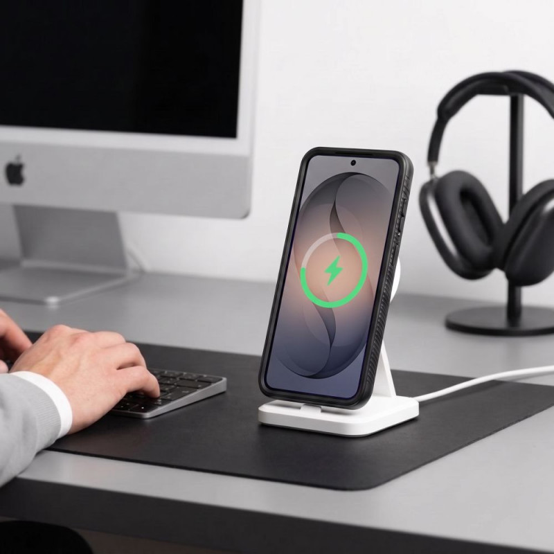 Tech-Protect Defense MagSafe vāciņš Samsung Galaxy S26 FE matēti melns