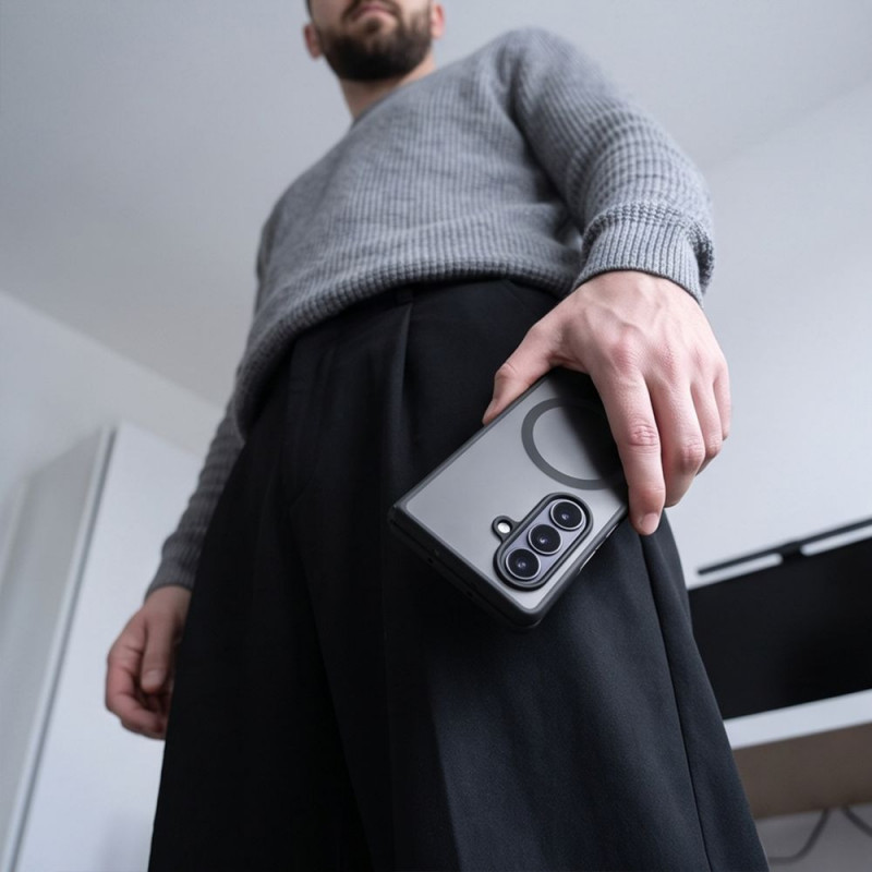 Tech-Protect MagPeak MagSafe vāciņš Samsung Galaxy Z Fold 8 Ultra matēti melns