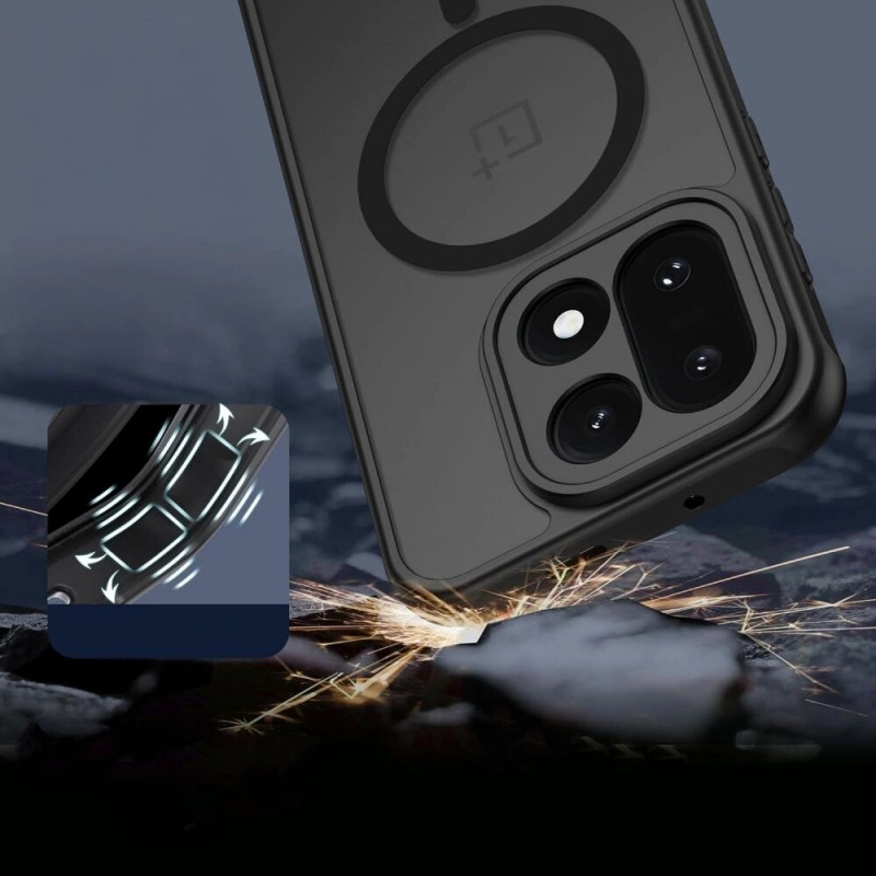 Tech-Protect MagMat MagSafe vāciņš OnePlus 15 matēti melns