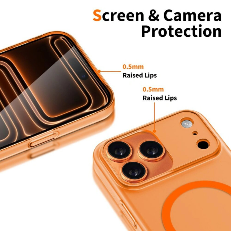 Tech-Protect Magslim MagSafe vāciņš Apple iPhone 17 Pro matēti kosmosa oranžs