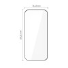 Tech-Protect Glass Fit+ rūdītais stikls Xiaomi Poco F8 Ultra THP5047, melns (2 gab.)