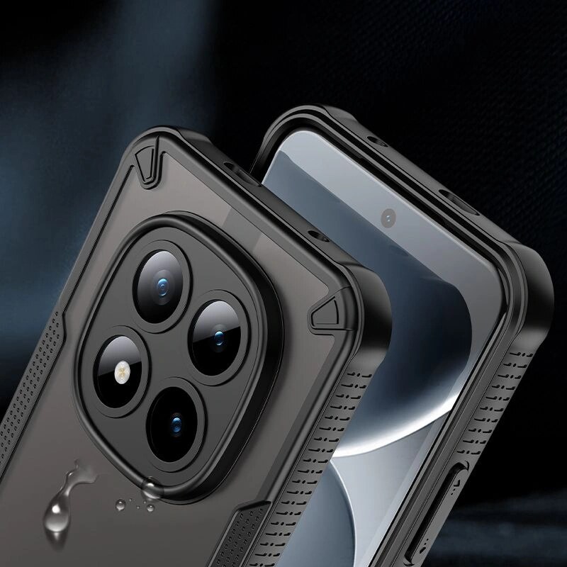 Tech-Protect Rugged Shield MagSafe vāciņš Xiaomi Poco M8 Pro / Redmi Note 15 Pro+ 5G, matēti melns