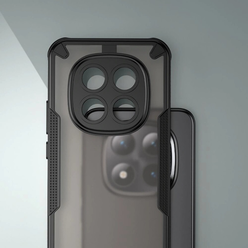 Tech-Protect Rugged Shield vāciņš Xiaomi Poco M8 Pro / Redmi Note 15 Pro+ 5G, matēti melns