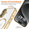 Tech-Protect MagFlex MagSafe vāciņš THP3927 Apple iPhone 17e / 16e, Shiny Gold