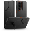 Tech-Protect Kevlar Aura MagSafe vāciņš Samsung Galaxy S25 Ultra, melns/oranžs