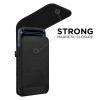 Tech-Protect SM75 universālais telefona futrālis ar somiņu 5,8–6,8 collu viedtālruņiem, melns