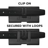 Tech-Protect SM80 THP4794 Universāls telefona futrālis ar klipsi 5,8–6,8 collu viedtālruņiem, melns