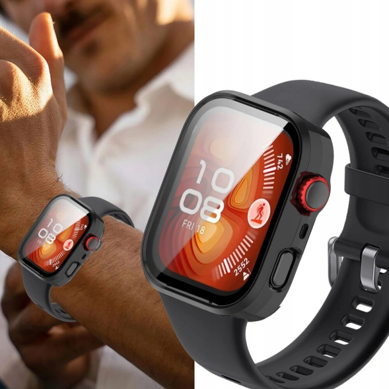 Tech-Protect Defense vāciņš Huawei Watch Fit 4, caurspīdīgs