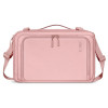 Tech-Protect Defender S50 Ryanair & Wizzair ceļojumu klēpjdatora kabīnes mugursoma, 20 L, 40x20x25 cm, Dusty Pink
