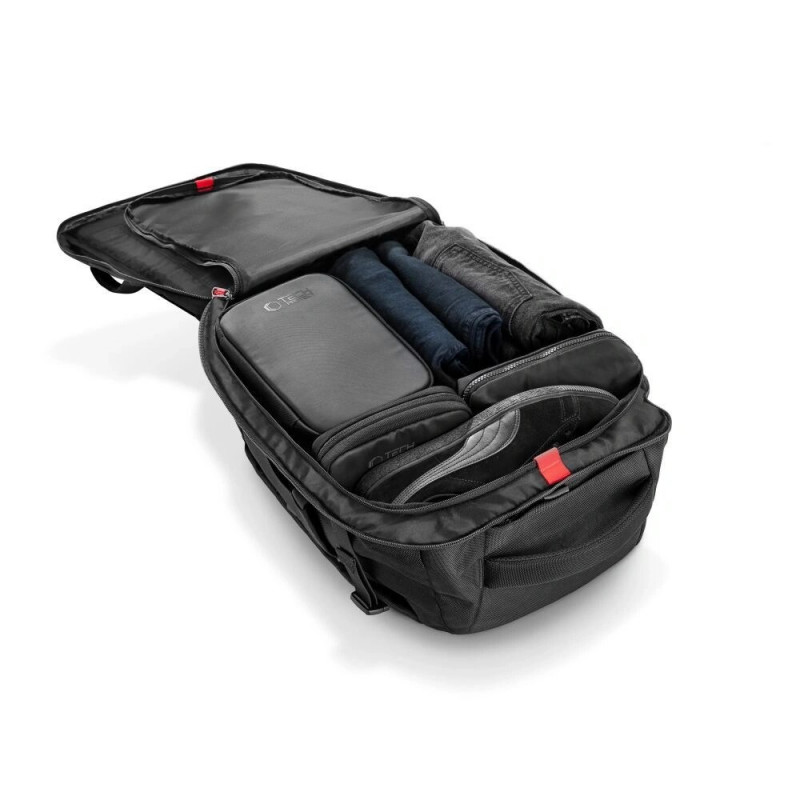 Tech-Protect Defender S40 Ryanair & Wizzair ceļojumu klēpjdatora salonam mugursoma, 20 L, 40x20x25 cm, melna