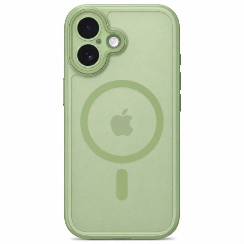 Tech-Protect MagPeak MagSafe CC vāciņš Apple iPhone 17, Matte Sage
