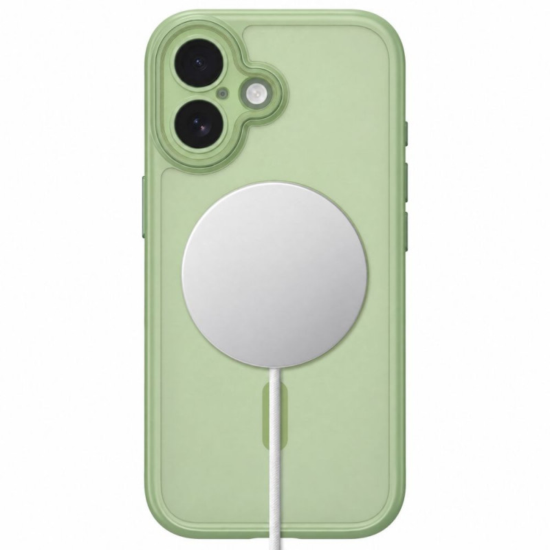 Tech-Protect MagPeak MagSafe CC vāciņš Apple iPhone 17, Matte Sage
