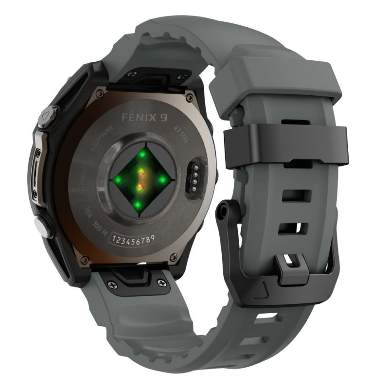 Tech-Protect Motion Garmin Fenix 5X / 5X Plus / 6X / 6X Pro / 7X / 8 / 8 Pro / 9 / 9 Pro pulksteņa siksniņa (51 mm), Storm Grey