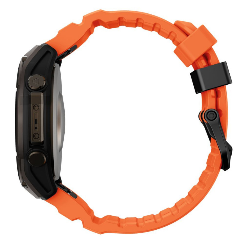 Tech-Protect Motion Garmin Fenix 5X / 5X Plus / 6X / 6X Pro / 7X / 8 / 8 Pro / 9 / 9 Pro pulksteņa siksniņa (51 mm), Signal Orange