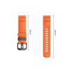 Tech-Protect Motion Garmin Fenix 5X / 5X Plus / 6X / 6X Pro / 7X / 8 / 8 Pro / 9 / 9 Pro pulksteņa siksniņa (51 mm), Signal Orange