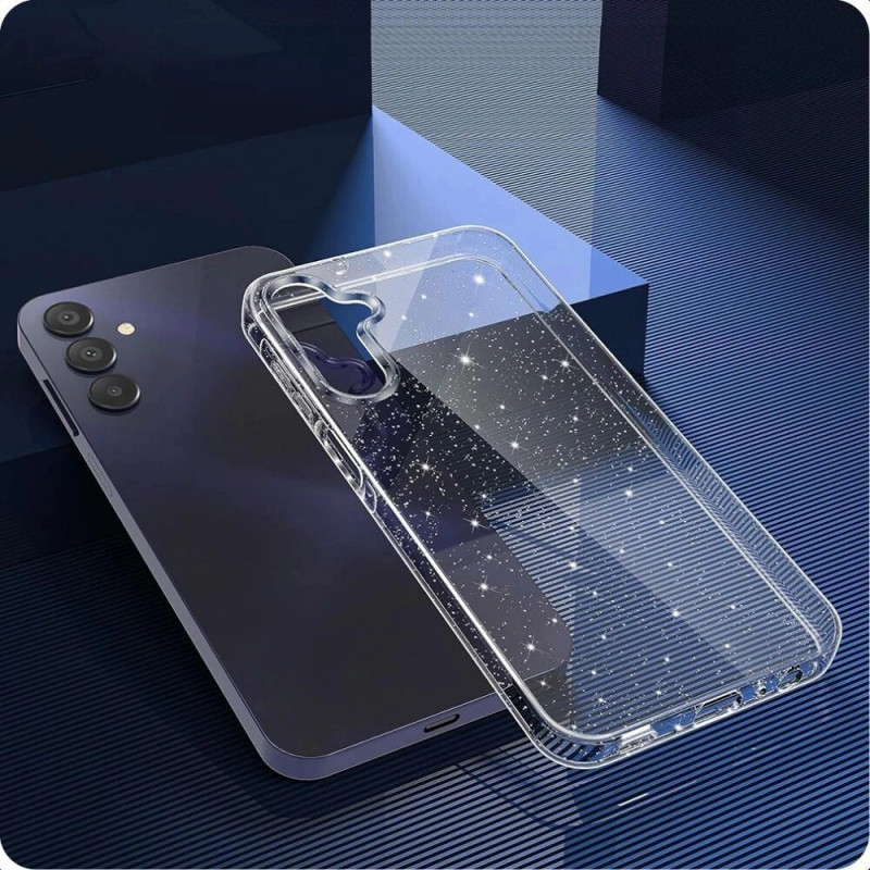 Tech-Protect FlexAir vāciņš Samsung Galaxy S26+ ar Glitter