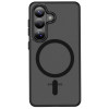 Tech-Protect Magmat MagSafe vāciņš Samsung Galaxy S26+, matēti melns