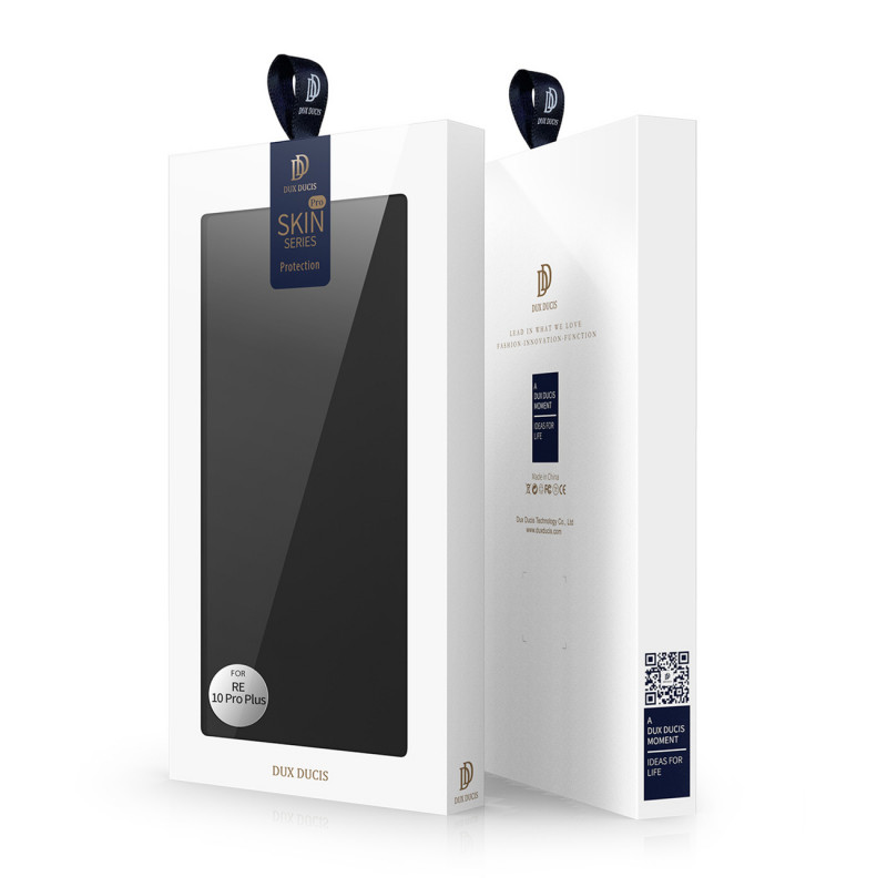 Dux Ducis Skin Pro atlokāmais futrālis Realme 10 Pro, melns