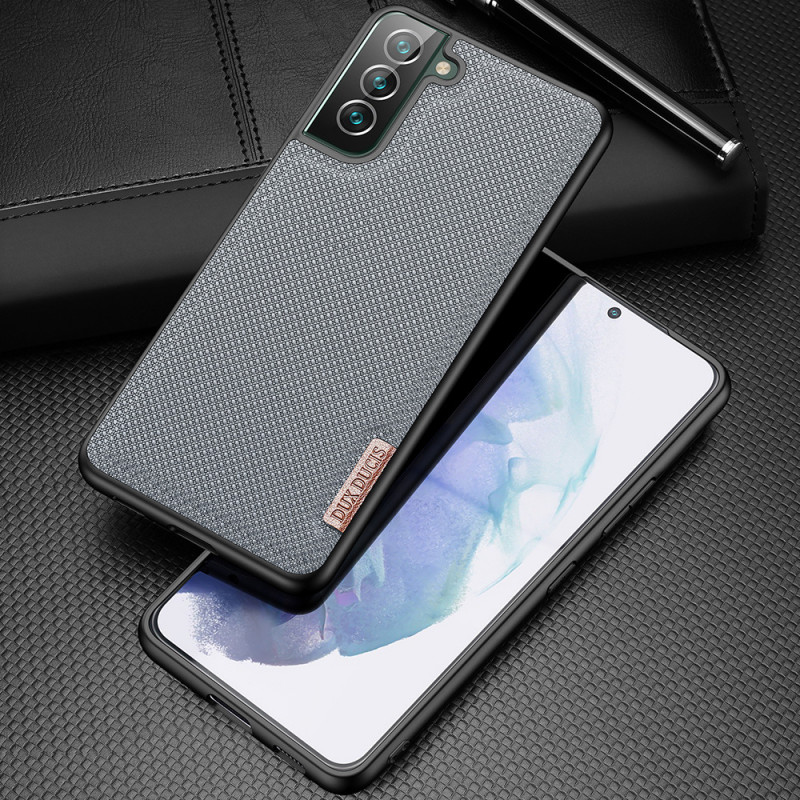 Dux Ducis Fino neilona apvalks Samsung Galaxy S22+ (S22 Plus), zils