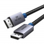 Ugreen DP131 DisplayPort 2.1 kabelis, 16K 60 Hz, 80 Gbps, 2 m
