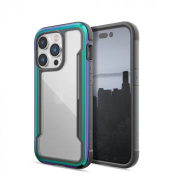 X-Doria Raptic Shield vāciņš Apple iPhone 14 Pro, iridescent