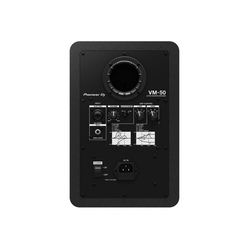 Pioneer VM-50 2 joslu skaļrunis, vadu, melns
