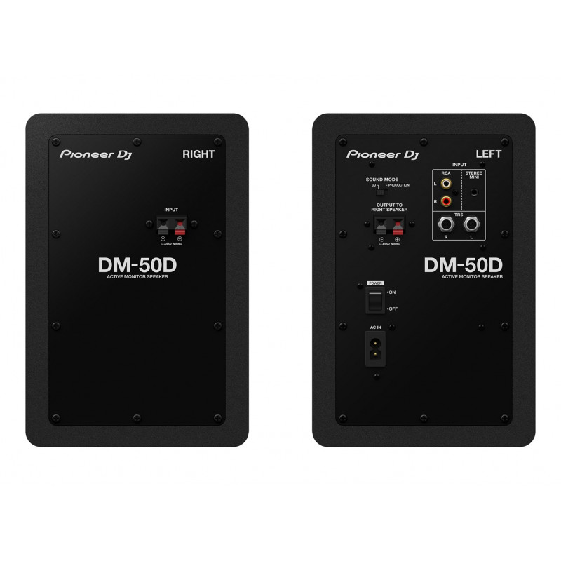Pioneer DM-50D 2 joslu skaļrunis, vadu, 50 W, melns