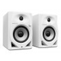 Pioneer DJ DM-50D-W aktīvais monitora skaļrunis, 5 collas, 25 W (2 gab.), balts
