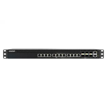 QNAP QSW-M5218-6F12T pārvaldāms L3 tīkla komutators, 10G Ethernet, 1U stiprinājums