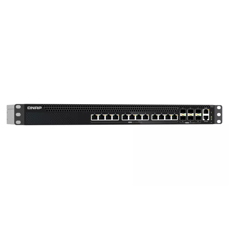 QNAP QSW-M5218-6F12T pārvaldāms L3 tīkla komutators, 10G Ethernet, 1U stiprinājums