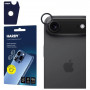 3MK HARDY Lens Protection Pro kameras objektīva aizsargstikls Apple iPhone Air, melns