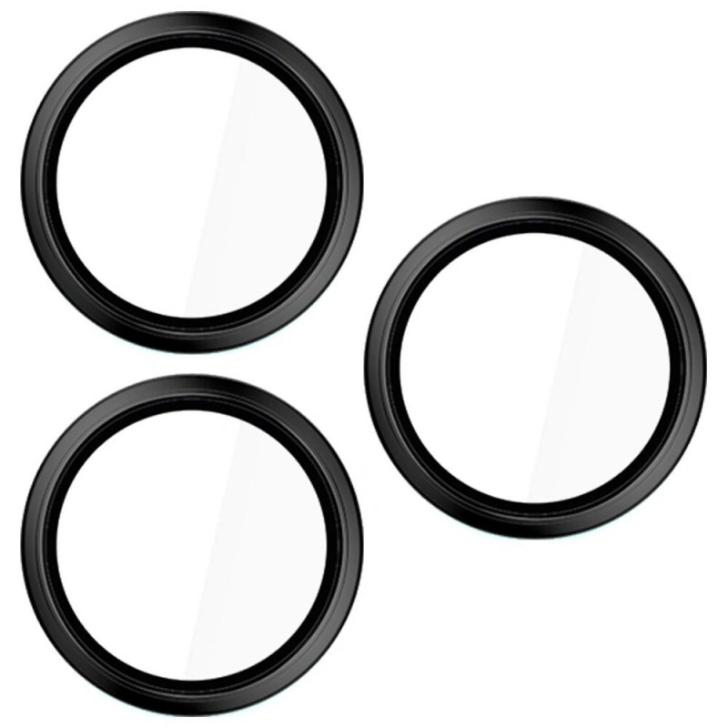 3MK HARDY Lens Protection Pro kameras objektīva aizsargstikls Apple iPhone 17 Pro / 17 Pro Max, melns