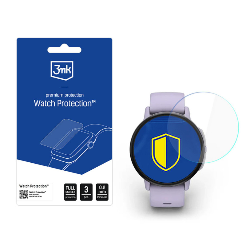 3MK FlexibleGlass Watch hibrīdais stikls Garmin Bounce 2