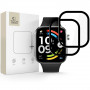 Tech-Protect Glass Flex+ Xiaomi Redmi Watch 6 hibrīdstikls, melns (2 gab.)