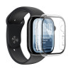 AmazingThing Radix FullGuard stikla ekrāna aizsargplēve ar apvalku Apple Watch Series 11 46 mm, caurspīdīga