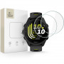 Tech-Protect Glass Fit+ rūdītais stikls priekš Garmin Forerunner 70 / 170, caurspīdīgs (2 gab.)